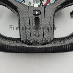 Nuevo Producto, Volante Deportivo de Fibra de Carbono y Alcántara con LED para BMW Serie G, M3 G20 G30 G80 M4 G82 M5 CS - Product Image 5