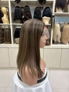 Wholesale Chinese Hair HD <b>Lace</b> Front Wigs Virgin Pre Plucked Natural Hairline Glueless Transparent <b>Lace</b> Breathable <b>Elastic</b> Small - Product Image 5