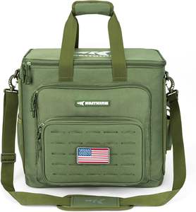 Échantillon gratuit Grand sac à dos de pêche étanche avec porte-canne Sac de pêche multifonctionnel avec housse de protection contre la pluie - Product Image 3