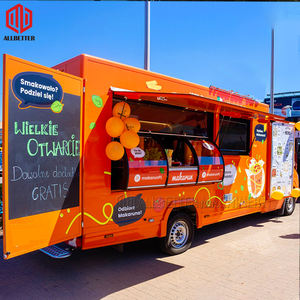 Caravana de comida rápida grande personalizada, camión de comida, equipo de restaurante, furgoneta de fruta, restaurante móvil - Product Image 1