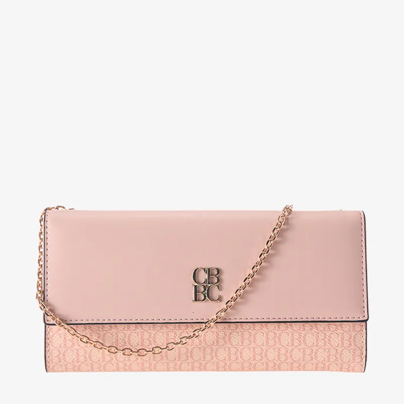 Susen-cartera de lujo de crisbella para mujer, billetera multifuncional plegable de cuero PU con estampado de letras, contraste de color, 2022