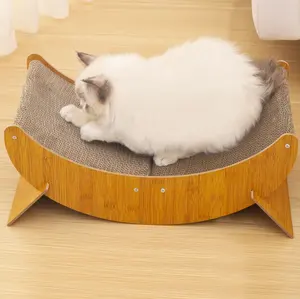 Creative Moon Wear Resistant Multi-Functional Cat Toy Cat Scratching Board Cat Bed