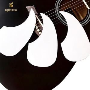 Bán Buôn Chất Lượng Tốt 0.6Mm Độ Dày Ban Bảo Vệ Sticker 18*10Cm Đen Trắng Guitar <span class=keywords><strong>Pickguard</strong></span> Cho 41Inch Guitar - Product Image 4