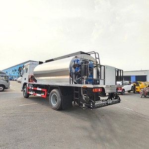 Camion épandeur d'asphalte SHACMAN L3000, camions pulvérisateurs de bitume chauffés à vendre - Product Image 3