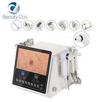 Sistema de Análisis Facial 8 en 1 con Dermoabrasión de Diamante Inteligente, Probador de Tipo de Piel, Analizador de Piel