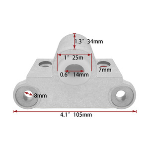 Support d'hélice de bateau en aluminium, pour remplacement et réparation, matériel marin - Product Image 2