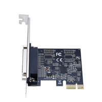 Carte d'extension parallèle à 1 port, adaptateur PCIE vers DB25 avec puce ASIX/AX99100A