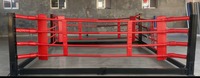 Ring de boxe pliable à montage rapide, autoportant, mobile, pliable, portable, pour le kickboxing