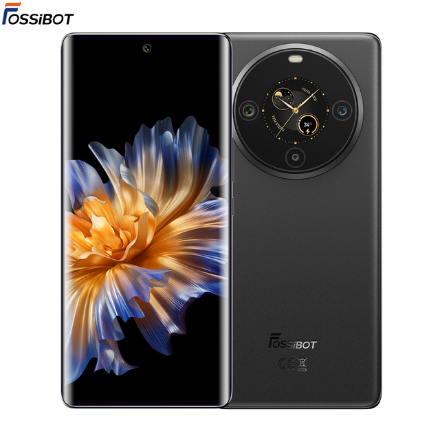 Fossibot S3 Pro Dual Screen 64MP Camera 5000mAh Big Battery 6.67 AMOLED Display 8GB128GB Android 14 NFC Mobile Phone