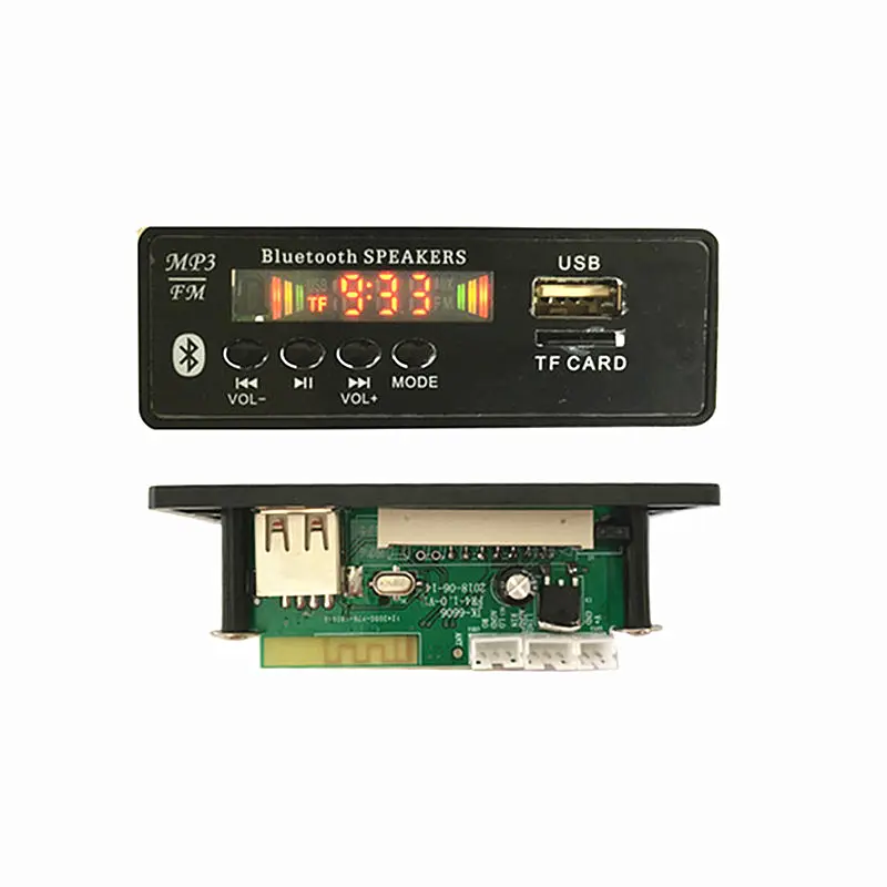 JK6606 High quality sound bluetooth mp3 wma wav fm radio player module