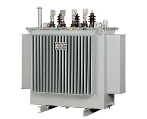 Transformador de distribuição de energia imerso em óleo, transformador trifásico de 10kV 11kV 15kV 20kV 35kV