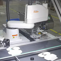 Lengan Robot SCARA 4 Axis Kompak untuk Pemasangan Otomatis dan Penanganan Komponen