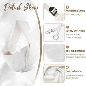 Échantillon gratuit Sac de transport pour chien en gros pour chiens de taille moyenne à grande Sac de voyage pour chien en coton robuste pour animaux de compagnie de taille moyenne à grande Sac de transport - Product Image 6