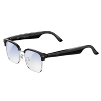 Lunettes Intelligentes de Traduction W100D avec Contrôle Vocal par APP, Étanchéité IPX-4, Lecture Musicale 1080P et Assistant IA