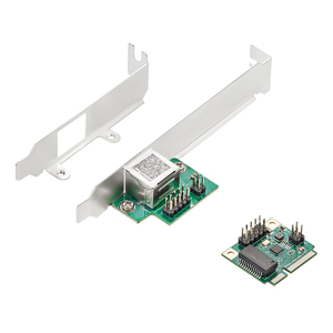 Adaptador de Red Interno Mini PCIe 1G con 1 Puerto, Tarjeta Ethernet de 100Mbps, Controlador LAN RJ45, en Stock - Product Image 2