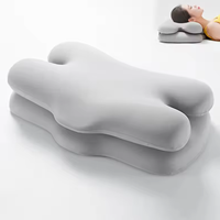 Oreiller cervical orthopédique en mousse à mémoire de forme, soutien du cou pour les dormeurs latéraux, soulagement de la douleur et oreiller de sommeil portable