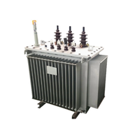 Transformateur de distribution triphasé immergé dans l'huile 10kV 35kV 440V-480V 3 MVA 1000kVA 800 kVA 98% de rendement 50/60Hz Refroidissement ONAN