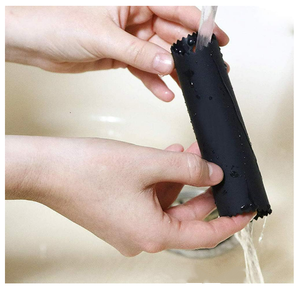 أداة تقشير الثوم سهلة وسريعة وصديقة للبيئة، مزيل قشرة الثوم على شكل أسطوانة من السيليكون، أداة مطبخ للتنظيف السهل - Product Image 6