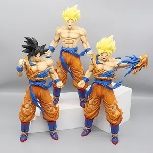 New fashionable item 3 styles dragonball anime action figure 33cm super goku toys kids children for collective