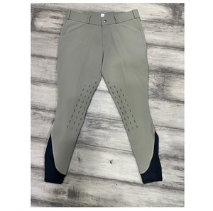 Culotte d'équitation en silicone de meilleure qualité avec patch au genou et fermeture à crochet en tissu respirant, design unisexe pour toutes les saisons - Product Image 4