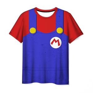 Camiseta con estampado 3D <span class=keywords><strong>de</strong></span> Mario <span class=keywords><strong>Sonic</strong></span>, disfraz <span class=keywords><strong>de</strong></span> cosplay <span class=keywords><strong>de</strong></span> manga corta <span class=keywords><strong>de</strong></span> poliéster, talla para adulto - Product Image 2