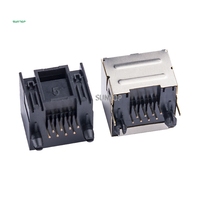 Conector de red de 11 R45 45 ememale onnector etwork Art 10p10c rj50 10p10c SMT RJ45 SMT, conector de red RJ45