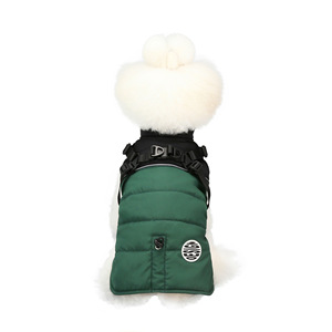 Manteau d'hiver imperméable personnalisé pour chiens, harnais rembourré pour petits chiens, vêtements pour animaux de compagnie - Product Image 3