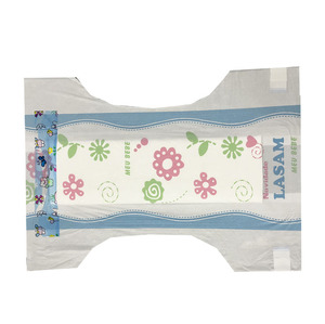 Vente en gros de couches jetables pour bébés Lasam, Grade A, douces pour le sommeil, avec protection anti-fuites - Product Image 3