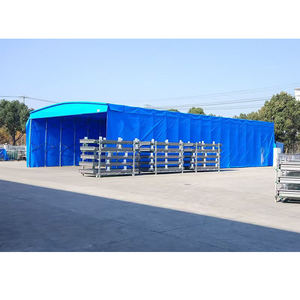 Tente commerciale tout-terrain à pousser et tirer, abri portable pour stands de vente en extérieur et marchés - Product Image 6