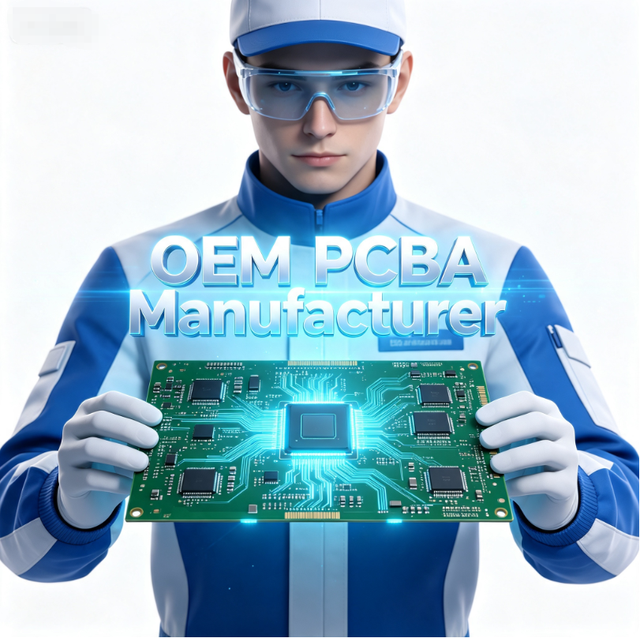 Custom Electronics Manufacturing Services ISO9001 Certified HASL Surface Finishing SMT THT PCBA Assembly for Smart Devices PCBA