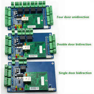 บอร์ดควบคุมการเข้าออกประตูเดี่ยว/สอง/สี่ประตู รองรับบัตร RFID IC ID ความถี่ 125KHz/13.56MHz แบบ Wiegand26/34 TCP/IP พร้อมโลโก้ที่กำหนดเองได้ - Product Image 2