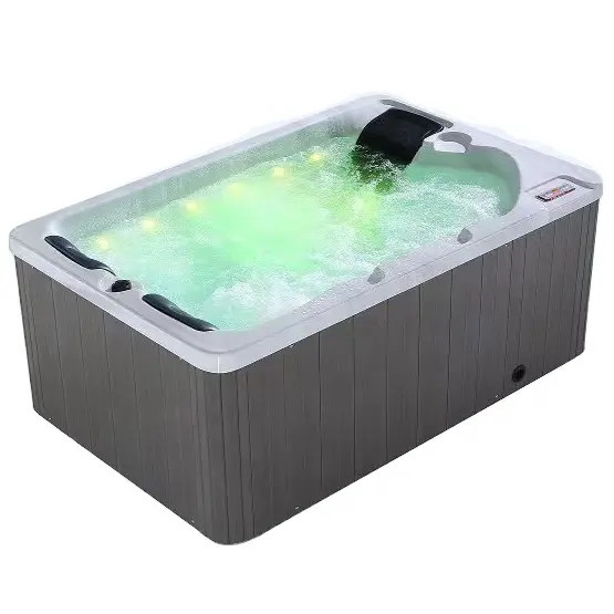 저렴한 야외 월풀 SPA 수영장 휴대용 발보아 시스템 욕조 3 인용 스파 온수 욕조