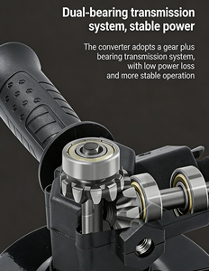 כלי עבודה חשמלי רב תכליתי DIY מקדחה 100mm/115mm מתאם ממיר למטחנת זווית מכונת קידוח וחיתוך מפלסטיק - Product Image 4