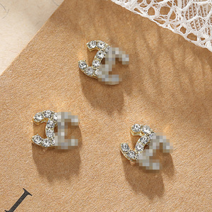 Oferta Especial: 10 Piezas/Bolsa de Accesorios de Diamantes para Uñas, Adornos de Metal Brillante en 3D, Cristales de Lujo, Dijes de Diseño para Uñas, para Decoración de Uñas DIY - Product Image 4