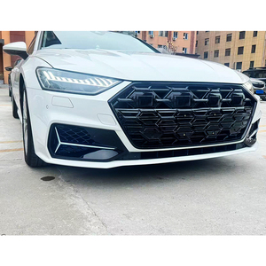Kit de Modificación de Parachoques para Audi A7 2019-2024, Parrilla, Luces Antiniebla, Alerón Trasero, Luz de Navegación, Tubo de Escape, Ajuste Universal - Product Image 3