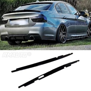 <b>For</b> BMW 3 Series E90 4-door 2006-2013 <b>Car</b> Side Skirt Lip Spoiler Splitter <b>Diffuser</b> Tunning Part <b>Car</b> Side Skirt Splitter Apron - Product Image 2