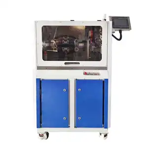 CB-T15 Nylon braid race hose automatic cutting and tape wrapping machine