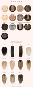 Hot Sale U style Human Hair Topper Virgin Hair All Color HD Swiss Lace Base Glueless Natural Hairline Look - Product Image 6