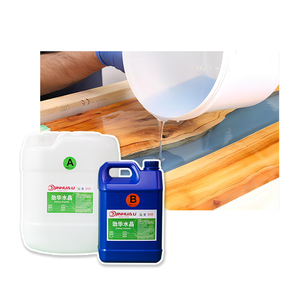 Resin Epoxy High Clear 2:1 untuk Meja Sungai, Self-leveling Bebas Gelembung, Tahan UV untuk Pengerjaan Kayu, Furnitur DIY - Product Image 6