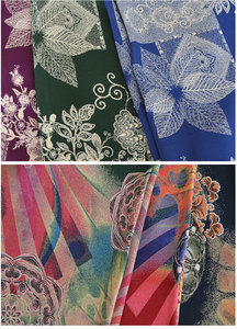 Tissu d'impression de décharge de rayonne 100% tissu de rayonne pour l'usine chinoise de tissu d'impression de vêtements - Product Image 6