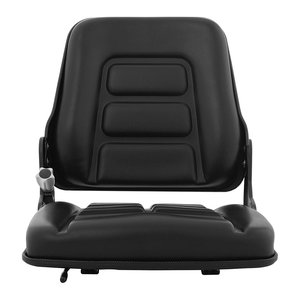 Siège de chariot élévateur en cuir de haute qualité de luxe avec accoudoir réglable pour machines agricoles, y compris les tracteurs - Product Image 4