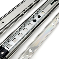 Glissières de tiroir industrielles robustes de 53 mm sans verrouillage, modernes, pour chambre, salle de bain, camping-car, voiture, 110 kg