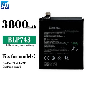 <span class=keywords><strong>Batteria</strong></span> Ricaricabile BLP743 1+7T per Telefono Cellulare Oneplus Seven T 7T - Product Image 6
