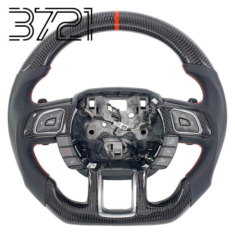 Carbon fiber+smooth leather