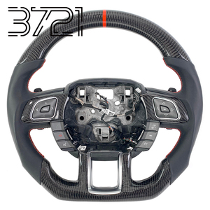 Volante Deportivo de Fibra de Carbono Forjado LED para Range Rover Evoque L538, Discovery Sport L550, Freelander 2 2012-2018 - Product Image 1
