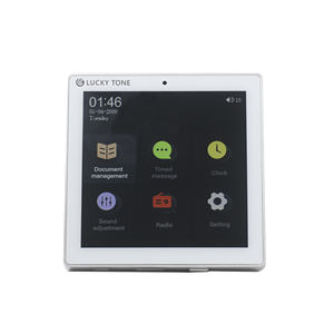 Amplificador <span class=keywords><strong>de</strong></span> Pared Táctil <span class=keywords><strong>de</strong></span> 4 Pulgadas con 30 Estaciones <span class=keywords><strong>de</strong></span> Radio para Espacios <span class=keywords><strong>de</strong></span> <span class=keywords><strong>Trabajo</strong></span> Compartido, Música <span class=keywords><strong>de</strong></span> Salón en Amplificador <span class=keywords><strong>de</strong></span> Pared <span class=keywords><strong>Digital</strong></span> - Product Image 5