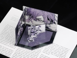 Expositor de Acrílico OEM/ODM de 5 Piezas y 9 cm con Escena de Manga, Personaje Zanka - Product Image 2