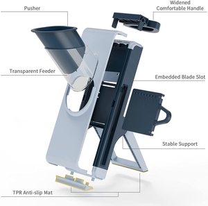 Nuevos Utensilios <span class=keywords><strong>de</strong></span> Cocina <span class=keywords><strong>2022</strong></span>, Rallador Manual Multifuncional para Verduras, Cortador <span class=keywords><strong>de</strong></span> Mandolina - Product Image 4