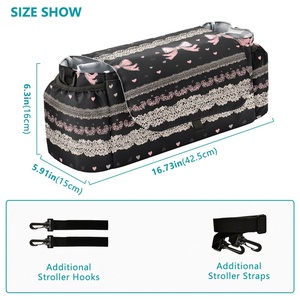 Nouveauté : Sac de voyage pour maman, design simple et personnalisé, durable, léger, sac de rangement pour bébé, organiseur de couches, sac pour poussette - Product Image 3