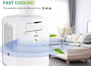<span class=keywords><strong>Aire</strong></span> <span class=keywords><strong>Acondicionado</strong></span> Portátil y Extraíble, Sin <span class=keywords><strong>Manguera</strong></span> <span class=keywords><strong>de</strong></span> <span class=keywords><strong>Escape</strong></span>, Eléctrico, Blanco, Ahorro <span class=keywords><strong>de</strong></span> Energía, Control Remoto, Repuestos Gratis, 600 OEM/ODM - Product Image 3
